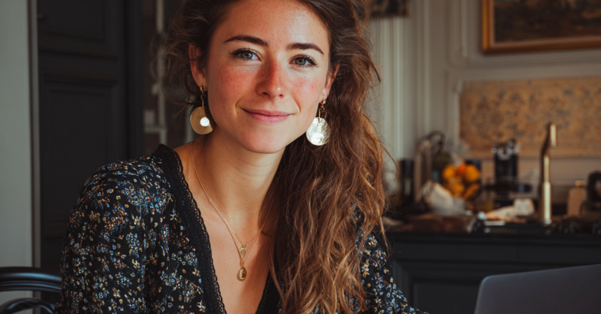 Entrepreneuse qui compare Google My Business, Instagram et son site web pour améliorer sa visibilité en ligne