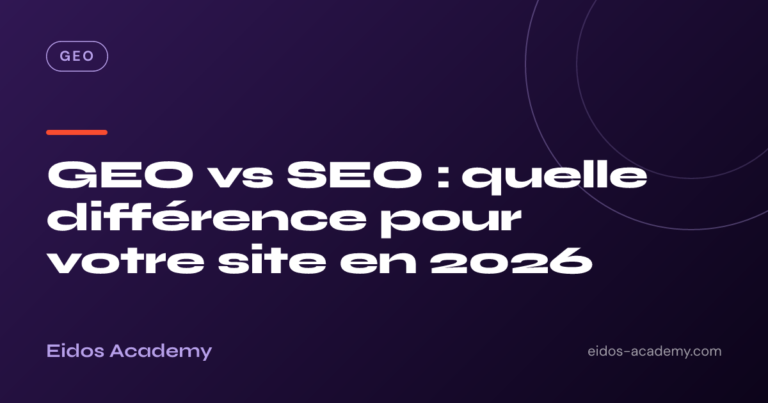 GEO vs SEO : quelle différence pour votre site en 2026